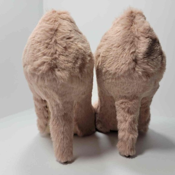 Dolce & Gabbana Pink Furr heels - Picture 9 of 11